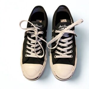 Converse Jack Purcell Black and White Sneakers